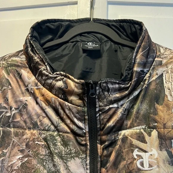 True Timber Camouflage Vest Size Men’s 2XL Color Brown And Green Camouflage - Picture 2 of 10